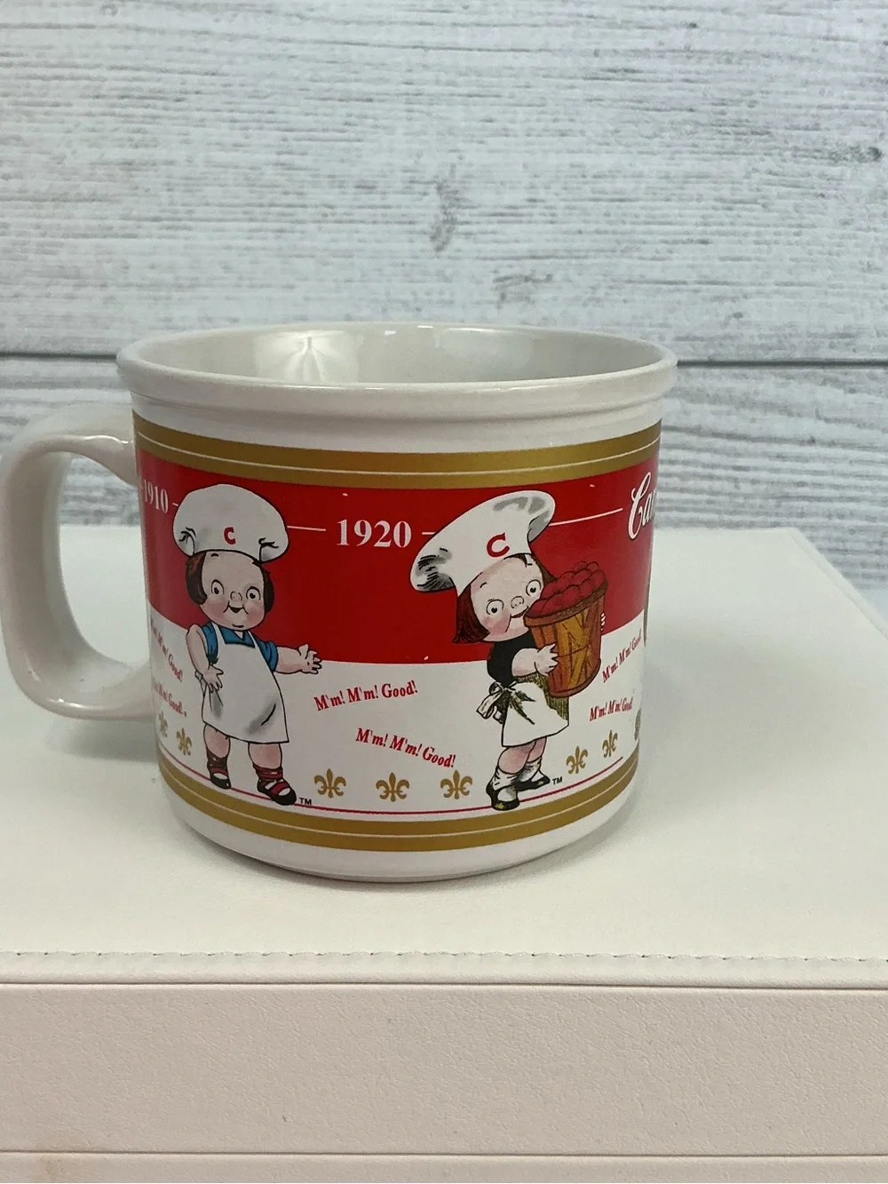 Campbell’s Vintage 2001 Campbell’s kids through the decades Soup Mug